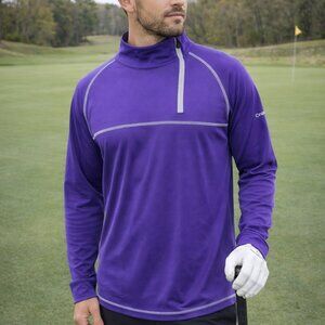 Columbia Golf Long Sleeve Pullover Activewear Shirt Size Extra Large